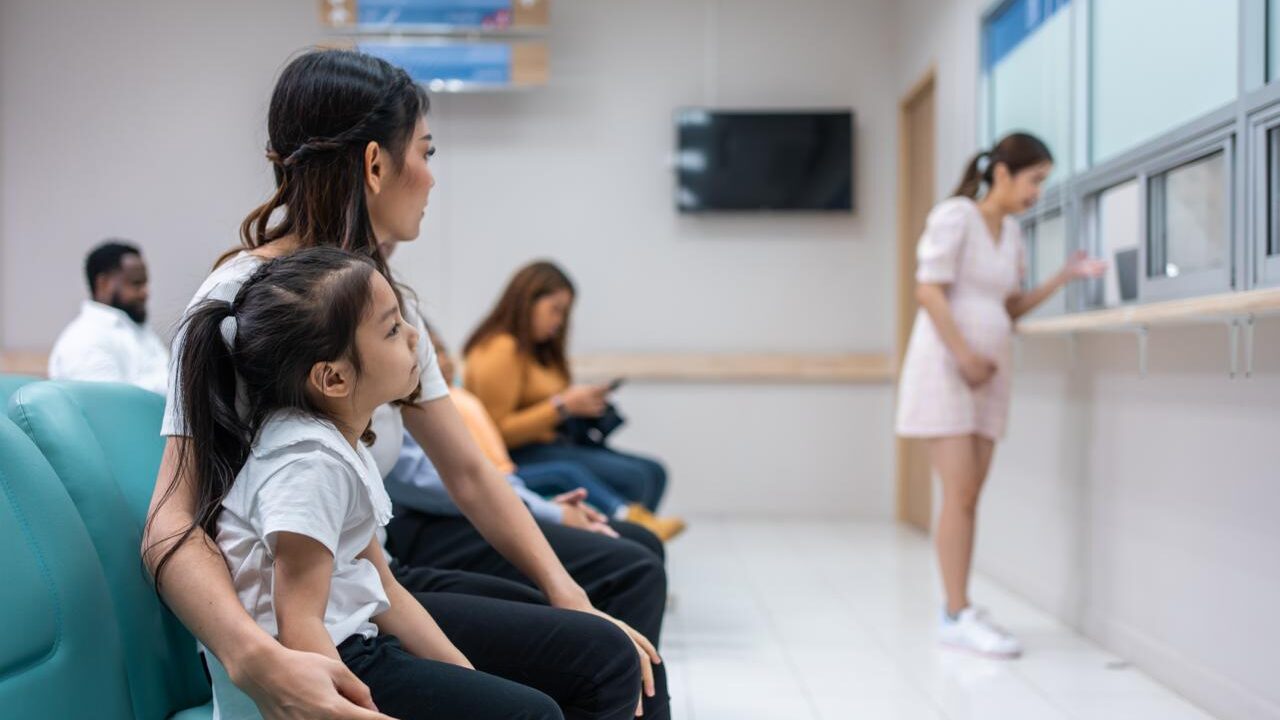 การรอคิวในโรงพยาบาล ใน smart hospital